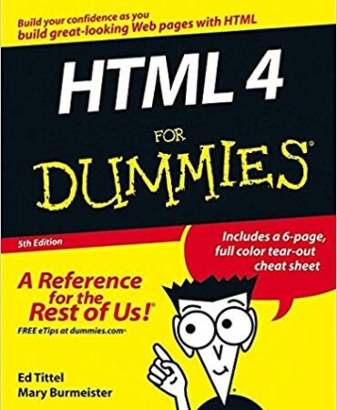 HTML 4 for Dummies 5th Edition