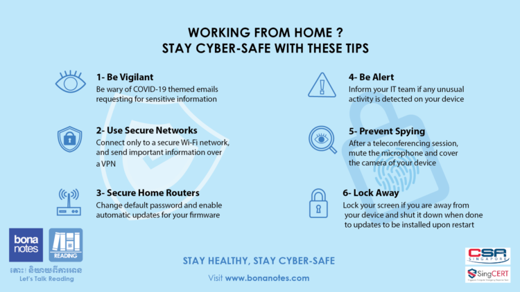 Tips for Staying Cyber-Safe While Telecommuting