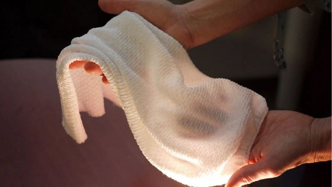 This new fabric will automatically cool you down when you get hot and sweaty