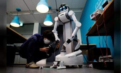 Robot built for Japan’s aging workforce finds coronavirus role